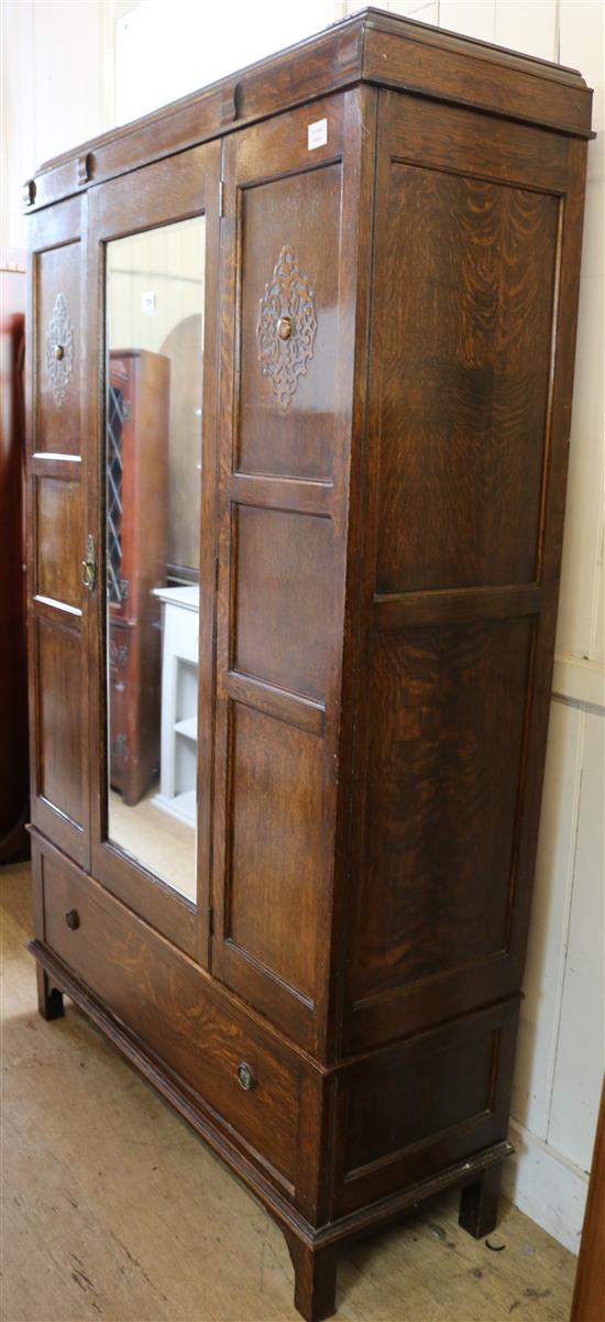 Oak wardrobe